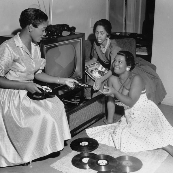 Withers often turned his lens toward community — cookouts, church picnics, social clubs. This snapshot of a small social gathering provides an intimate view of the light-hearted moments that happened in Black homes, away from the racial challenges found outside their door.