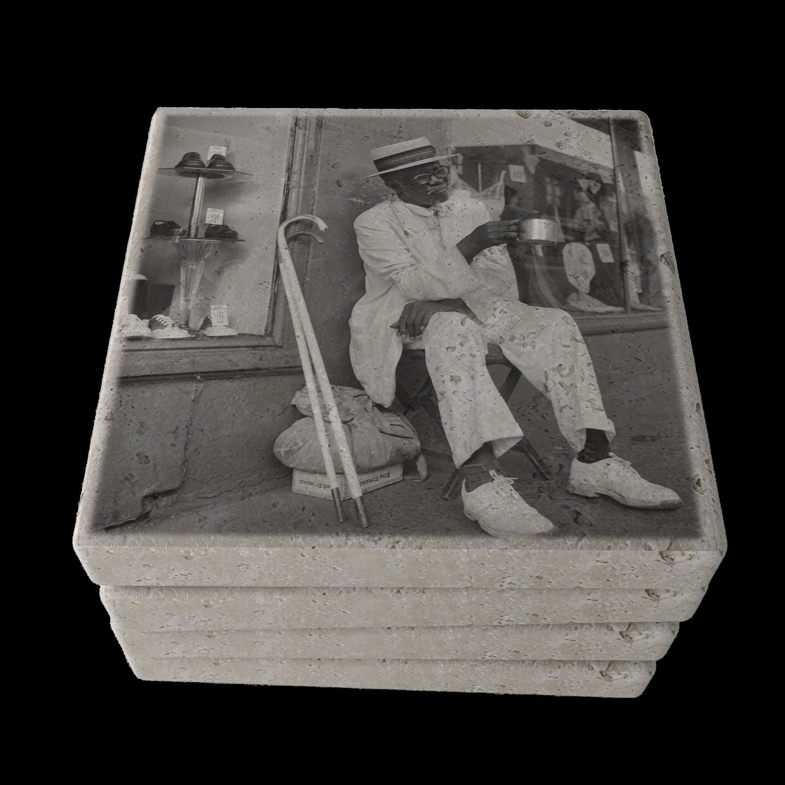 Withers often turned his lens toward community — cookouts, church picnics, social clubs. This snapshot of a small social g...