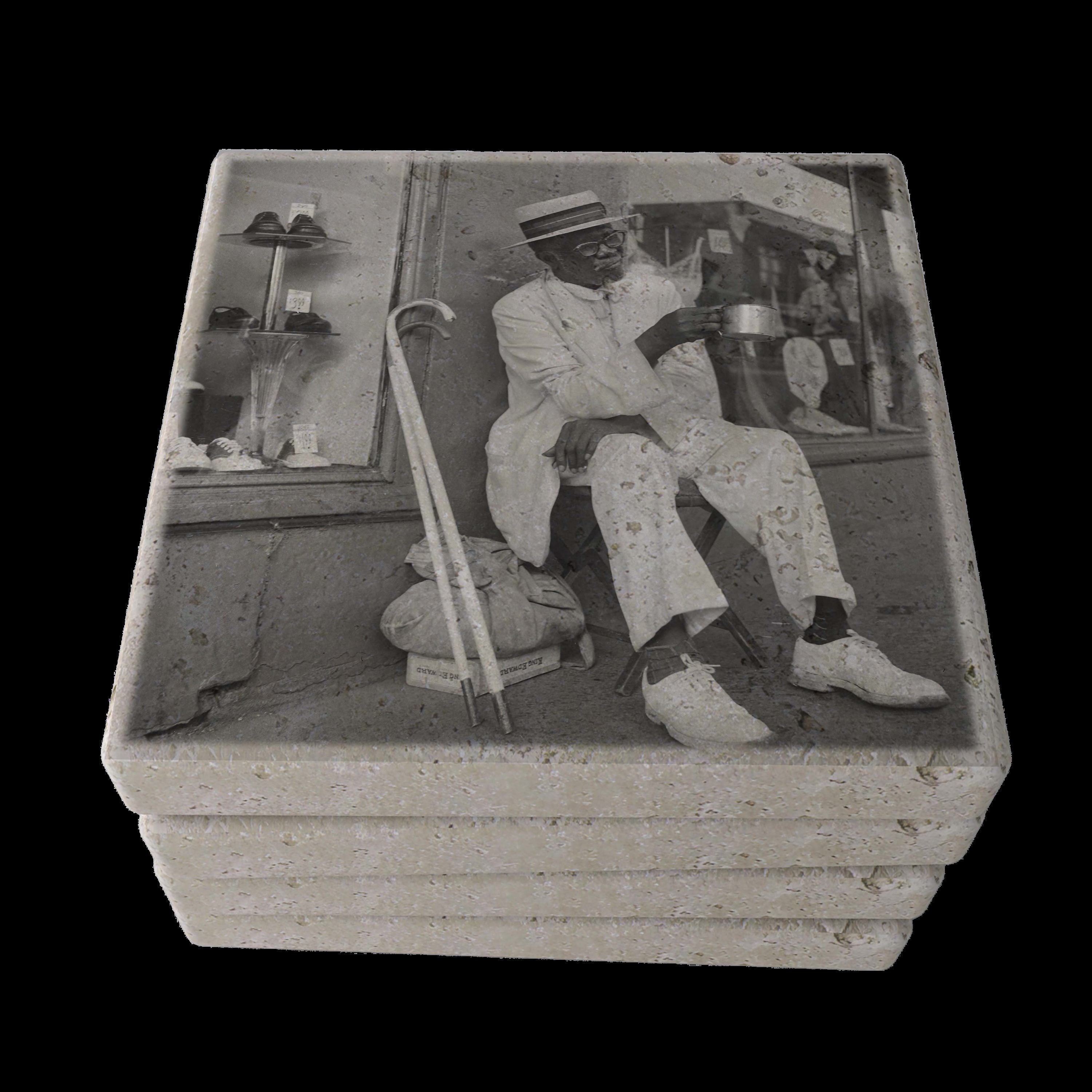 Withers often turned his lens toward community — cookouts, church picnics, social clubs. This snapshot of a small social g...